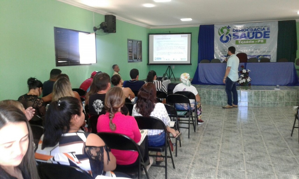 6° Conferencia Municipal de Saúde na Câmara municipal de Tenório PB